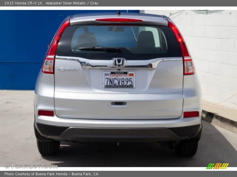 Alabaster Silver Metallic / Gray 2015 Honda CR-V LX