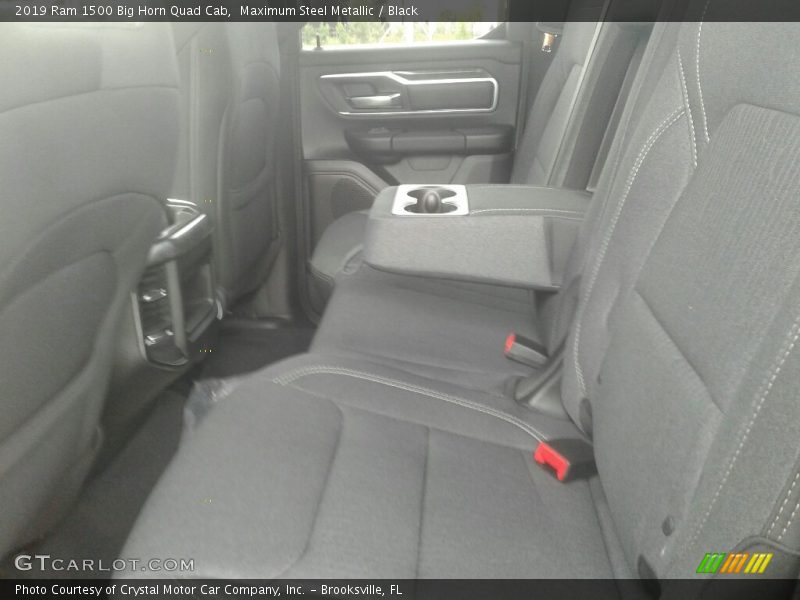 Maximum Steel Metallic / Black 2019 Ram 1500 Big Horn Quad Cab