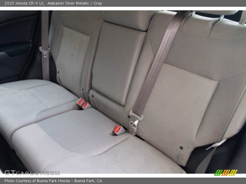 Alabaster Silver Metallic / Gray 2015 Honda CR-V LX