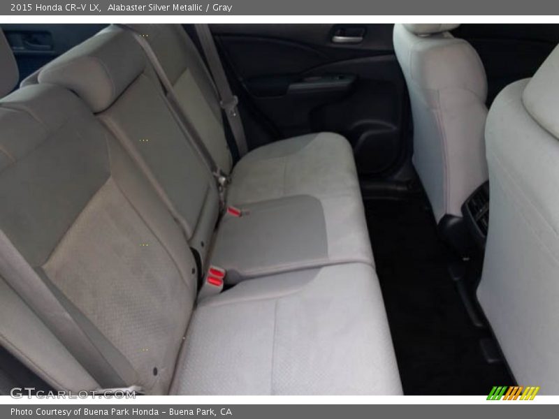 Alabaster Silver Metallic / Gray 2015 Honda CR-V LX