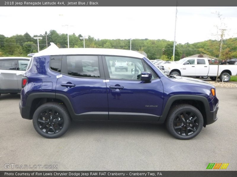 Jetset Blue / Black 2018 Jeep Renegade Latitude 4x4