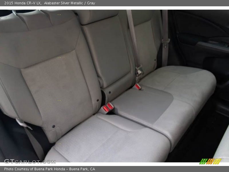 Alabaster Silver Metallic / Gray 2015 Honda CR-V LX
