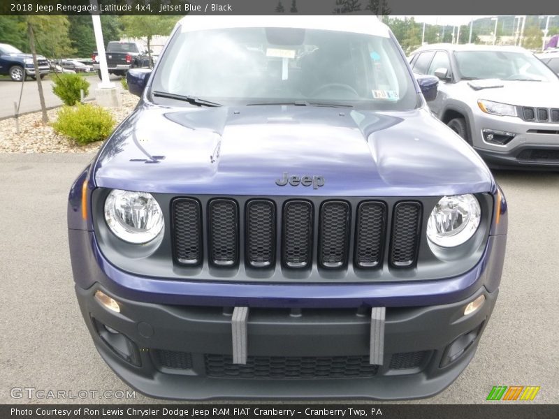 Jetset Blue / Black 2018 Jeep Renegade Latitude 4x4