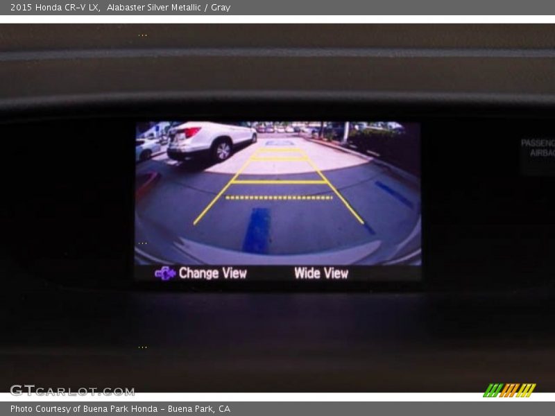 Alabaster Silver Metallic / Gray 2015 Honda CR-V LX