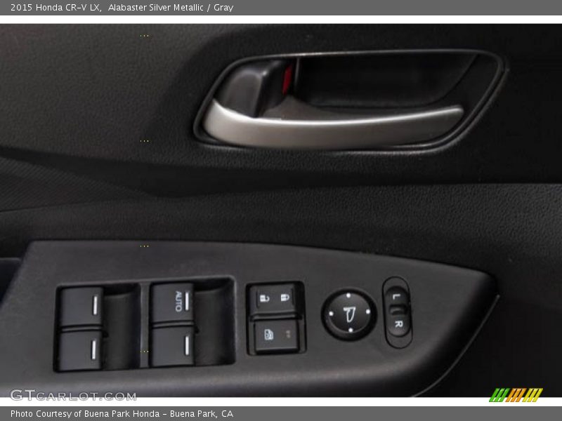 Alabaster Silver Metallic / Gray 2015 Honda CR-V LX