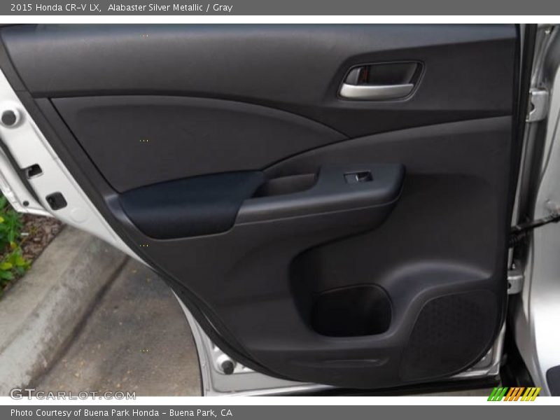 Alabaster Silver Metallic / Gray 2015 Honda CR-V LX