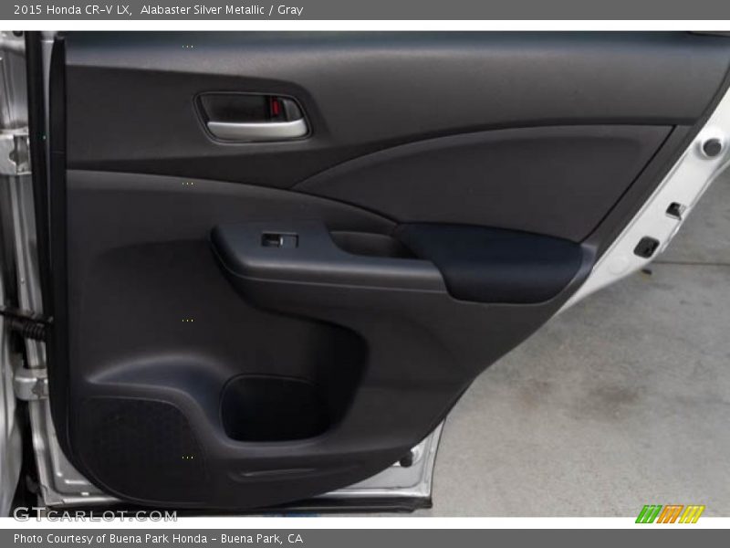 Alabaster Silver Metallic / Gray 2015 Honda CR-V LX