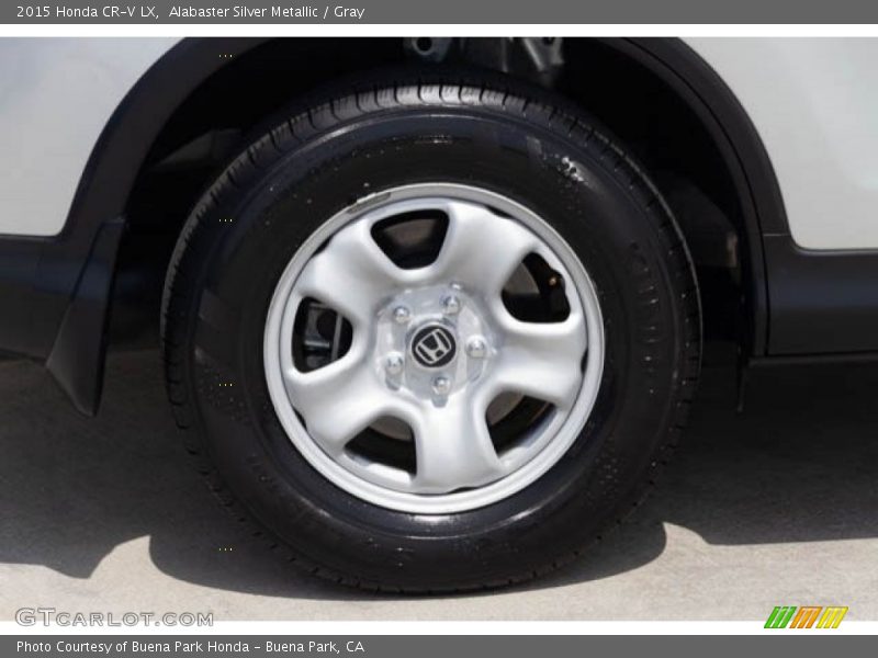 Alabaster Silver Metallic / Gray 2015 Honda CR-V LX