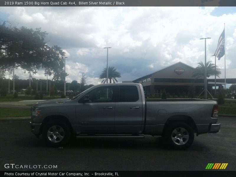 Billett Silver Metallic / Black 2019 Ram 1500 Big Horn Quad Cab 4x4