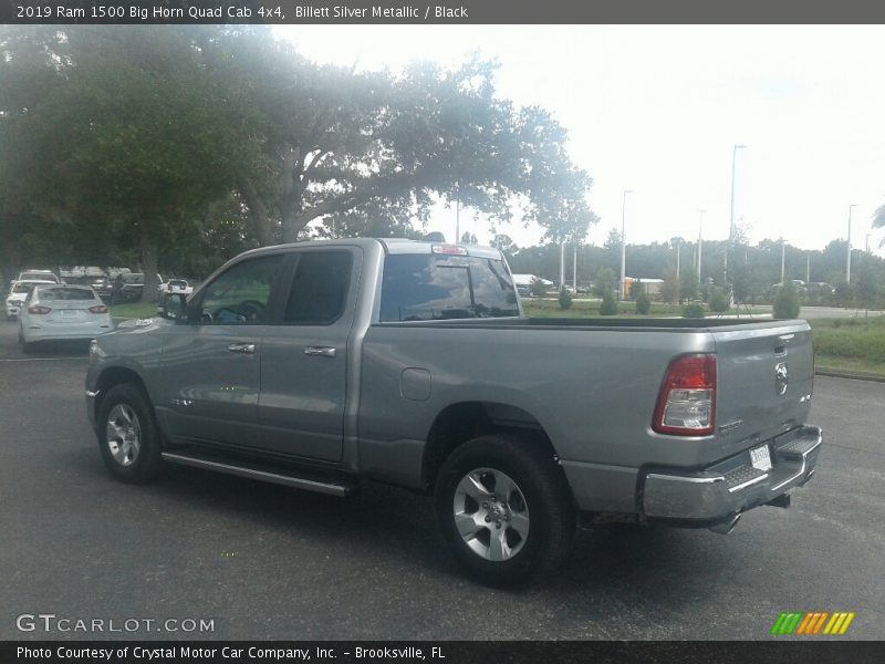 Billett Silver Metallic / Black 2019 Ram 1500 Big Horn Quad Cab 4x4