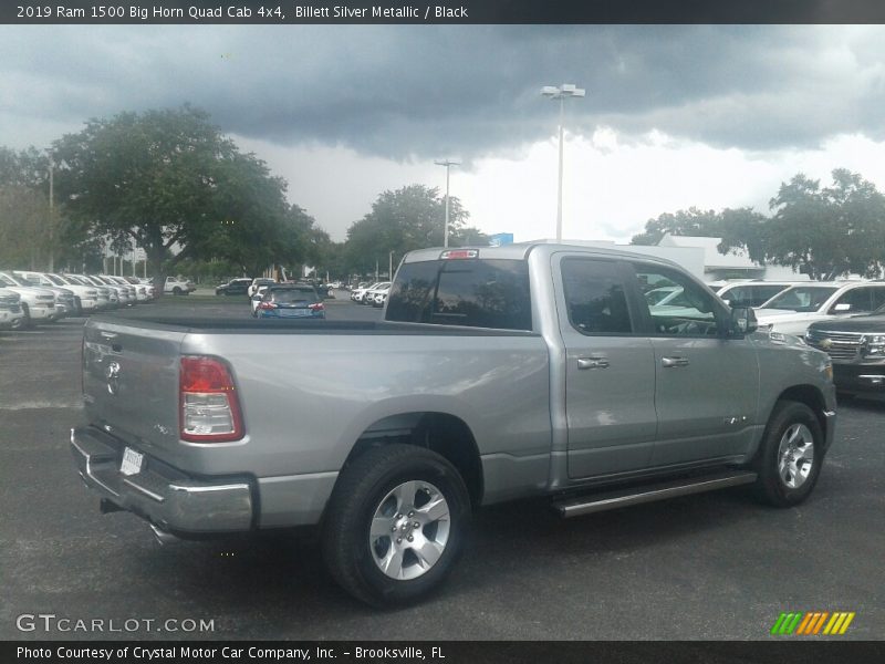 Billett Silver Metallic / Black 2019 Ram 1500 Big Horn Quad Cab 4x4