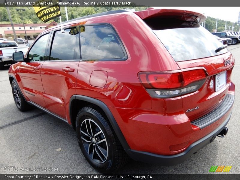 Redline 2 Coat Pearl / Black 2017 Jeep Grand Cherokee Trailhawk 4x4