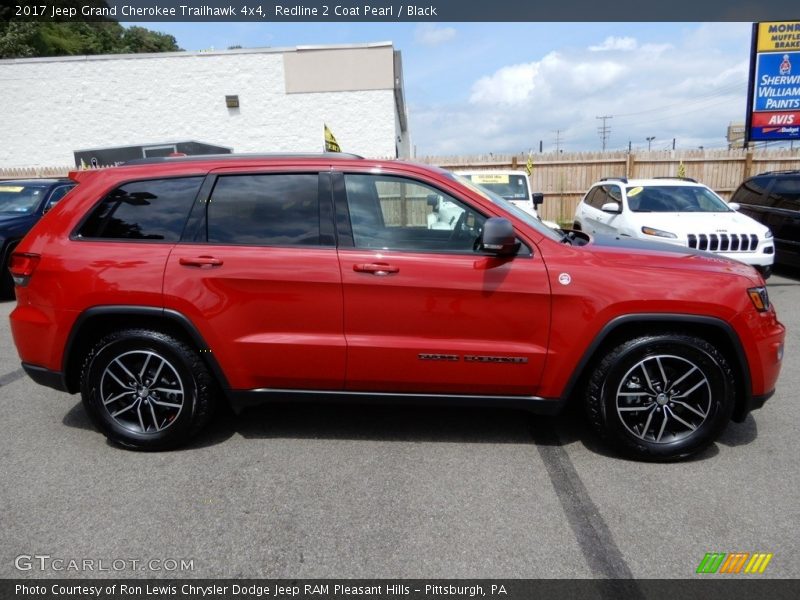 Redline 2 Coat Pearl / Black 2017 Jeep Grand Cherokee Trailhawk 4x4