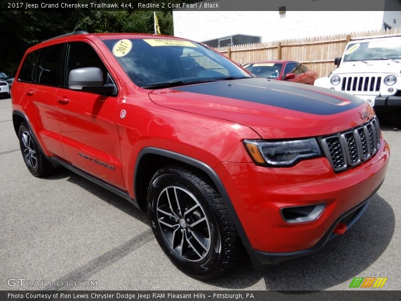 Redline 2 Coat Pearl / Black 2017 Jeep Grand Cherokee Trailhawk 4x4