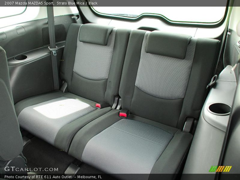 Strato Blue Mica / Black 2007 Mazda MAZDA5 Sport