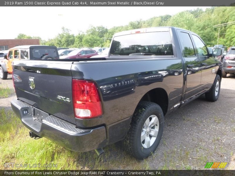 Maximum Steel Metallic / Black/Diesel Gray 2019 Ram 1500 Classic Express Quad Cab 4x4