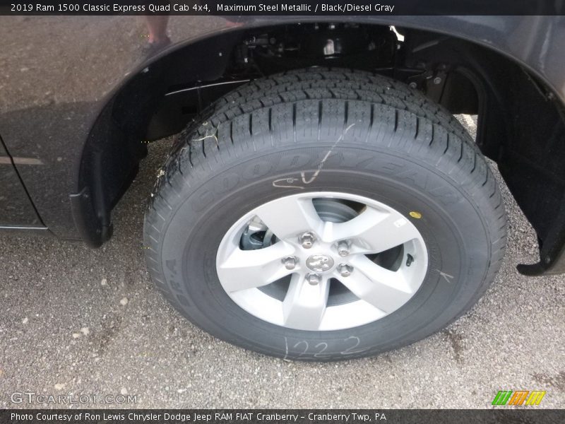 Maximum Steel Metallic / Black/Diesel Gray 2019 Ram 1500 Classic Express Quad Cab 4x4