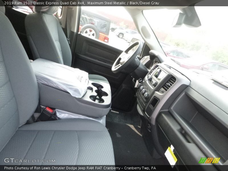 Maximum Steel Metallic / Black/Diesel Gray 2019 Ram 1500 Classic Express Quad Cab 4x4