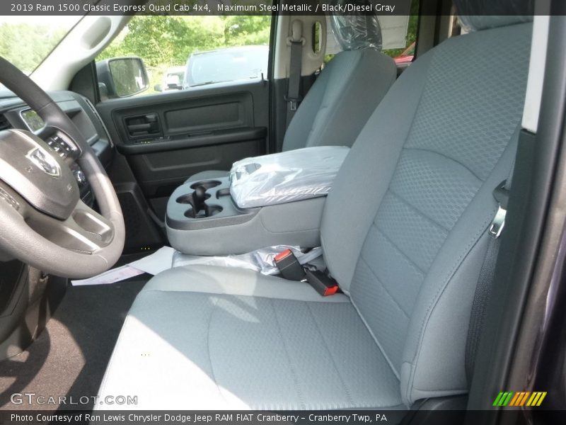 Maximum Steel Metallic / Black/Diesel Gray 2019 Ram 1500 Classic Express Quad Cab 4x4