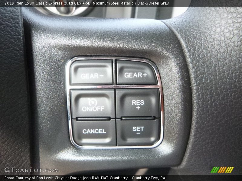 Maximum Steel Metallic / Black/Diesel Gray 2019 Ram 1500 Classic Express Quad Cab 4x4
