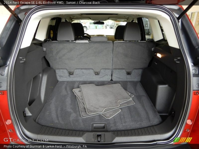 Sunset / Charcoal Black 2014 Ford Escape SE 1.6L EcoBoost 4WD
