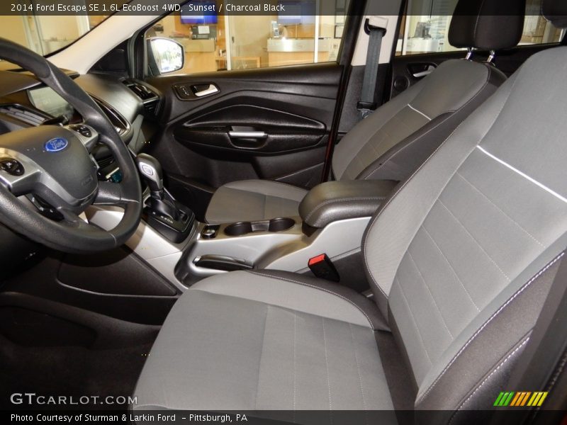Sunset / Charcoal Black 2014 Ford Escape SE 1.6L EcoBoost 4WD