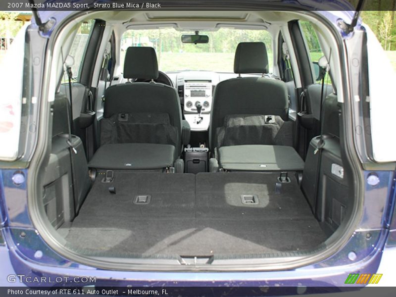 Strato Blue Mica / Black 2007 Mazda MAZDA5 Sport