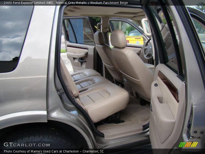Mineral Grey Metallic / Medium Parchment Beige 2003 Ford Explorer Limited AWD