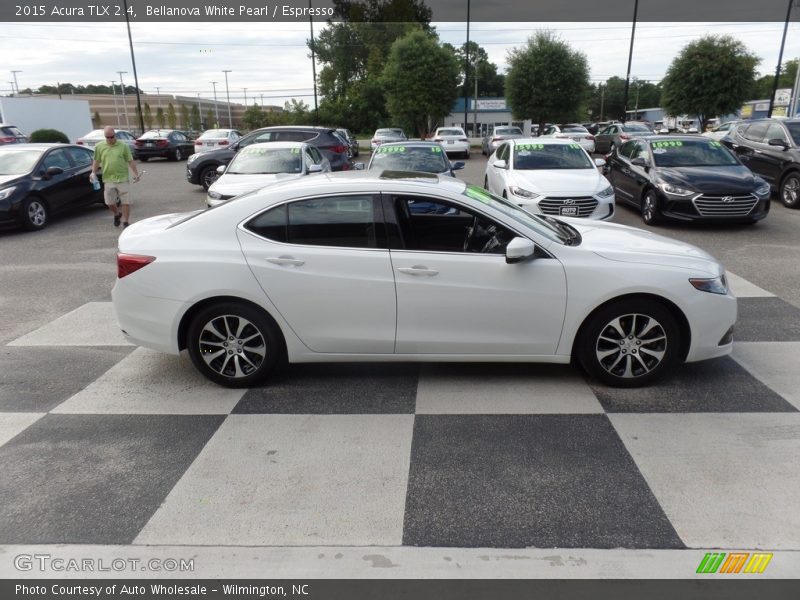 Bellanova White Pearl / Espresso 2015 Acura TLX 2.4