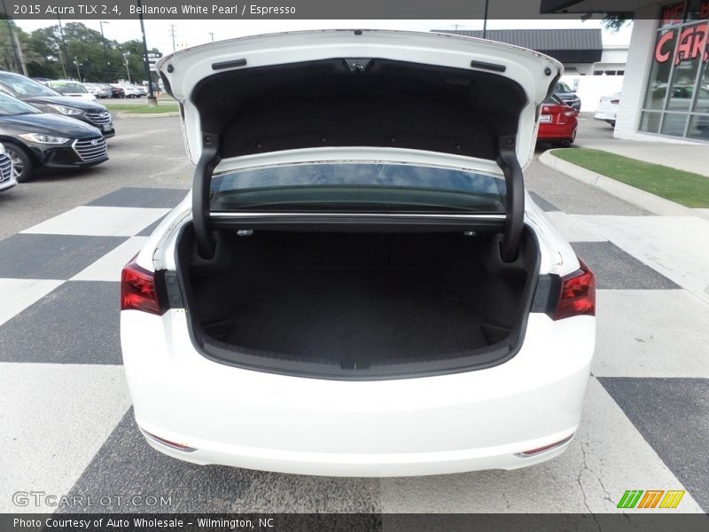 Bellanova White Pearl / Espresso 2015 Acura TLX 2.4