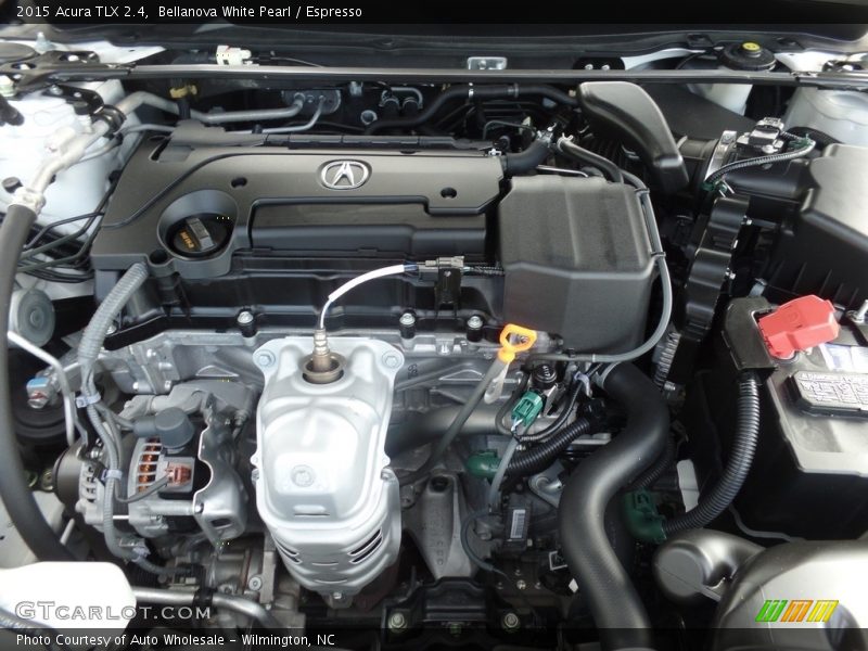Bellanova White Pearl / Espresso 2015 Acura TLX 2.4