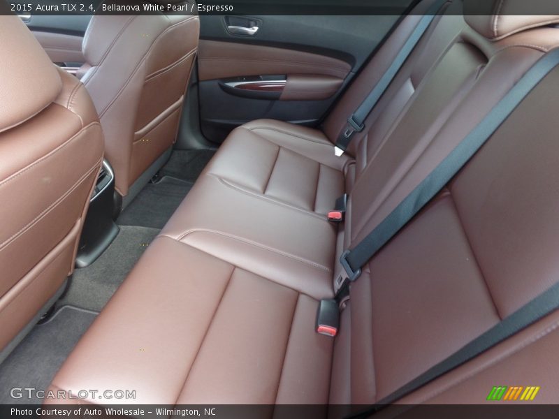 Bellanova White Pearl / Espresso 2015 Acura TLX 2.4