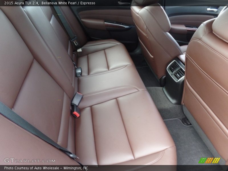 Bellanova White Pearl / Espresso 2015 Acura TLX 2.4
