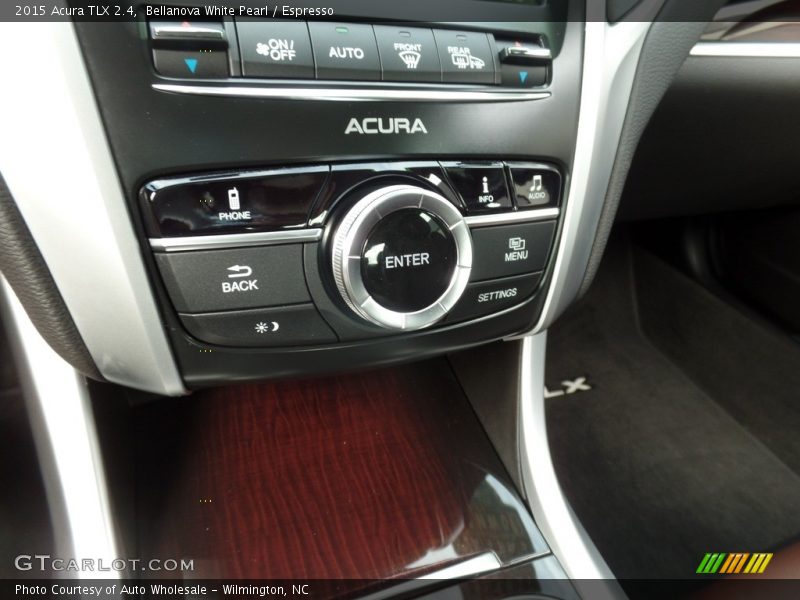 Bellanova White Pearl / Espresso 2015 Acura TLX 2.4