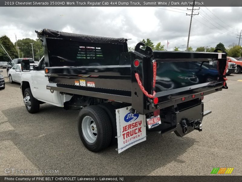 Summit White / Dark Ash/Jet Black 2019 Chevrolet Silverado 3500HD Work Truck Regular Cab 4x4 Dump Truck