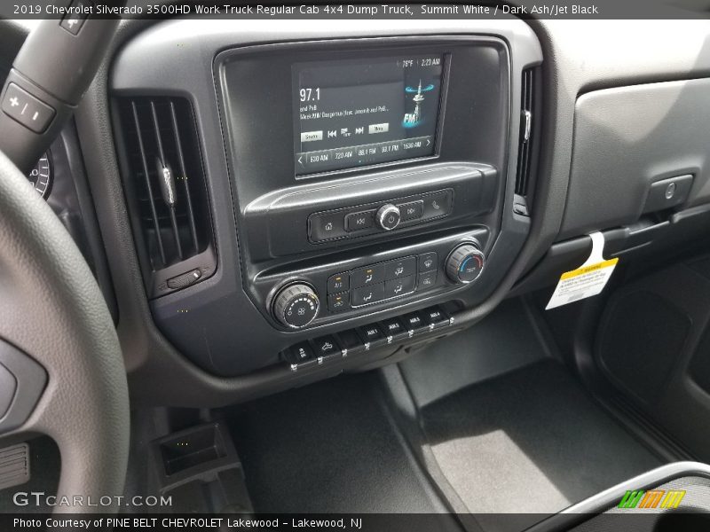 Summit White / Dark Ash/Jet Black 2019 Chevrolet Silverado 3500HD Work Truck Regular Cab 4x4 Dump Truck