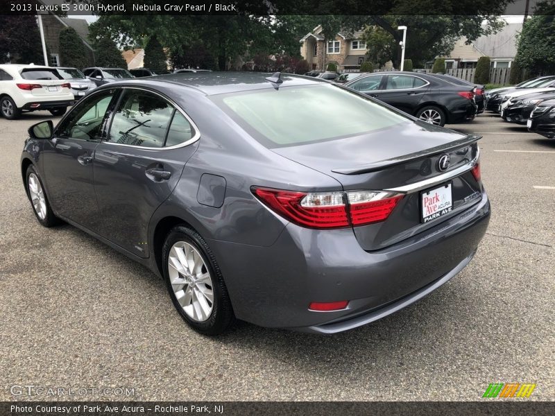 Nebula Gray Pearl / Black 2013 Lexus ES 300h Hybrid