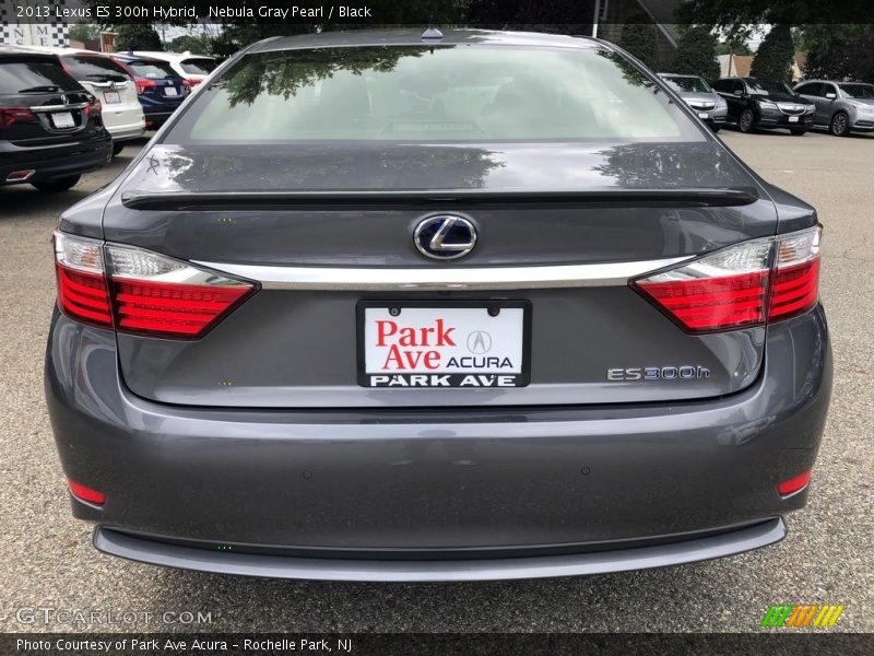 Nebula Gray Pearl / Black 2013 Lexus ES 300h Hybrid