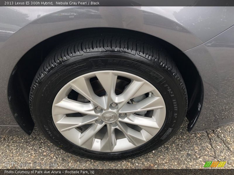 Nebula Gray Pearl / Black 2013 Lexus ES 300h Hybrid