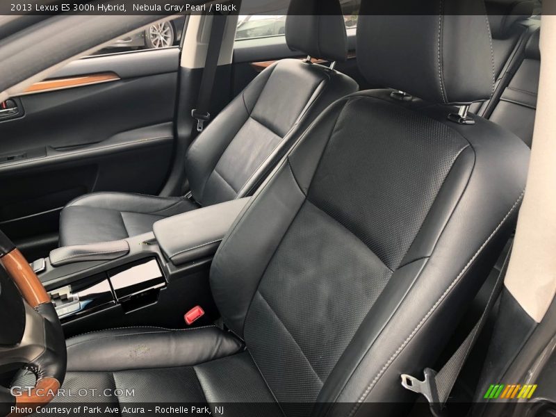 Nebula Gray Pearl / Black 2013 Lexus ES 300h Hybrid