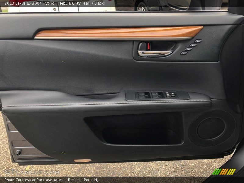 Nebula Gray Pearl / Black 2013 Lexus ES 300h Hybrid