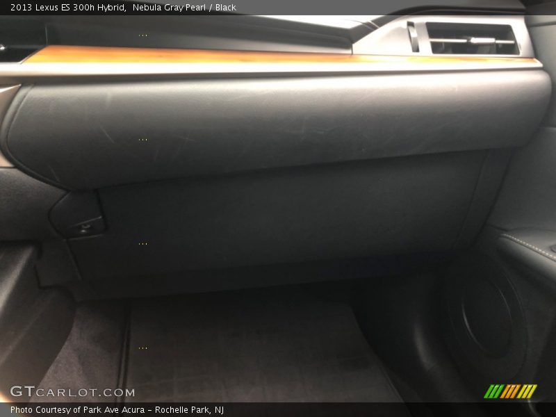 Nebula Gray Pearl / Black 2013 Lexus ES 300h Hybrid