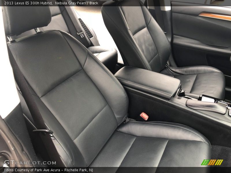 Nebula Gray Pearl / Black 2013 Lexus ES 300h Hybrid