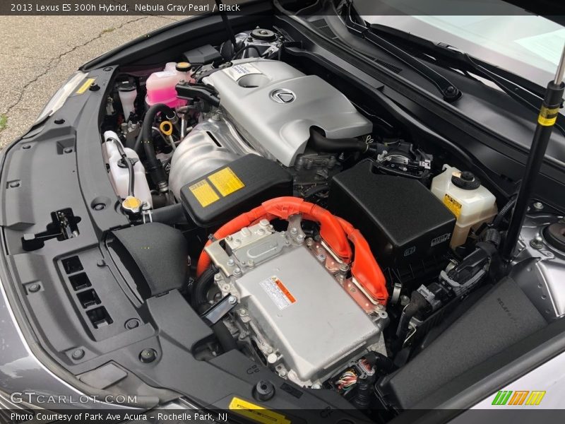 Nebula Gray Pearl / Black 2013 Lexus ES 300h Hybrid