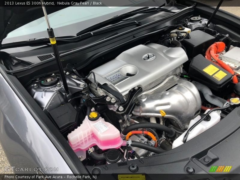 Nebula Gray Pearl / Black 2013 Lexus ES 300h Hybrid