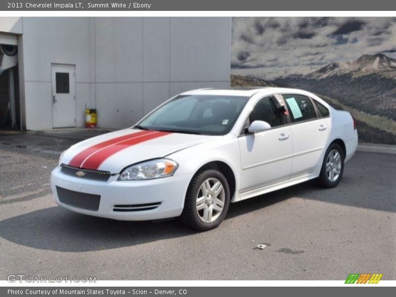 Summit White / Ebony 2013 Chevrolet Impala LT