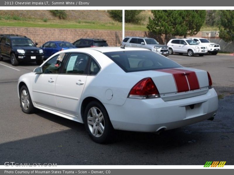 Summit White / Ebony 2013 Chevrolet Impala LT