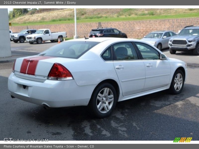 Summit White / Ebony 2013 Chevrolet Impala LT
