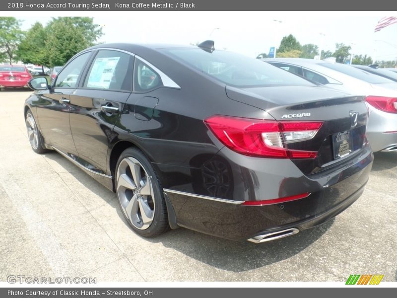 Kona Coffee Metallic / Black 2018 Honda Accord Touring Sedan