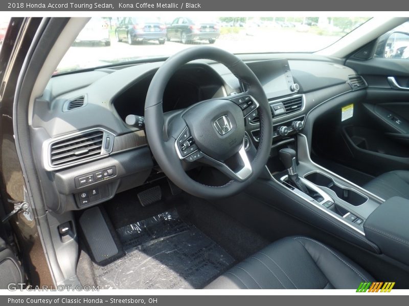 Kona Coffee Metallic / Black 2018 Honda Accord Touring Sedan